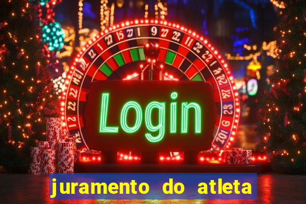 juramento do atleta jogos internos